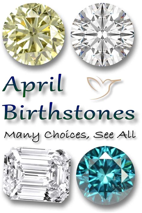 The April Birthstone Birthstones April Birthstones April Stone