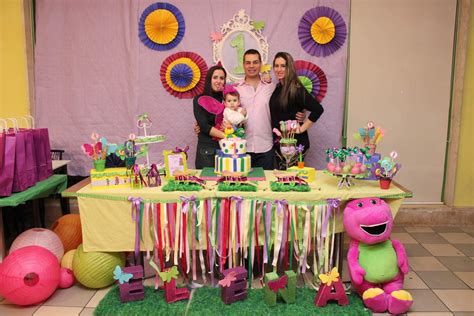 Barney And Butterfly Birthday Party Ideas Photo 5 Of 8 Catch My Party