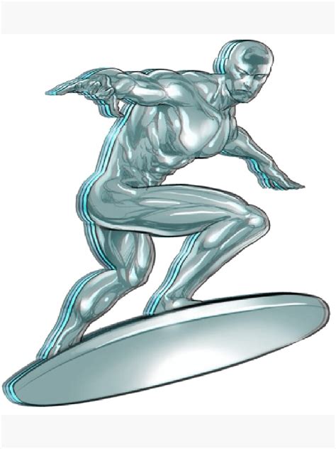 Silver Surfer Sticker For Sale By Ghostgal Redbubble