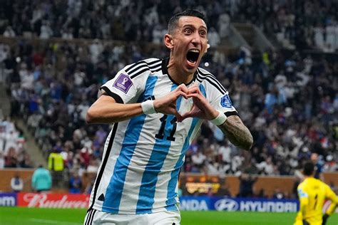 world cup 2022 angel di maria has scored four times in world cup and tournament finals with