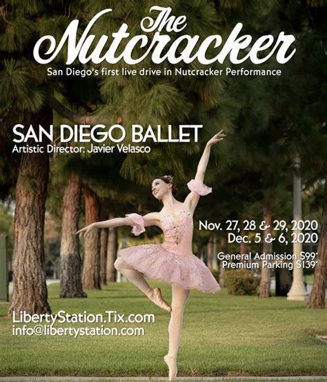 Sandiegoville San Diego Ballet To Host The Nutcracker Drive In