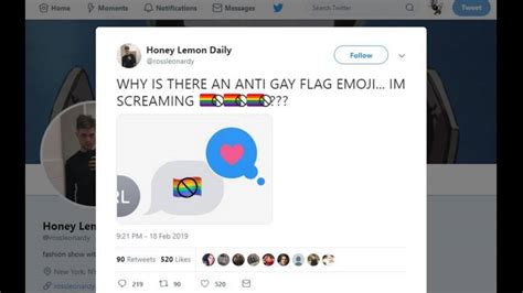 Pride Flag Emoji Error On Twitter Reported As Homophobic The