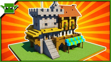 Small Minecraft Fortified House Tutorial 5x5 Building System Youtube