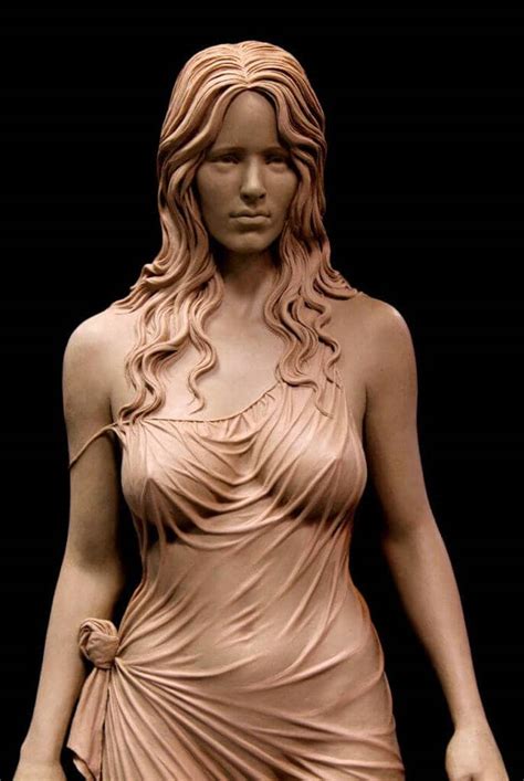 Amazing Detail Captures A Soaked Bathsheba In A Life Size Sculpture