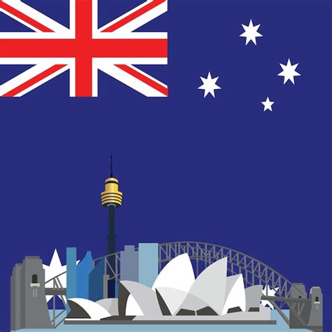 Free Vector Australia Background Design