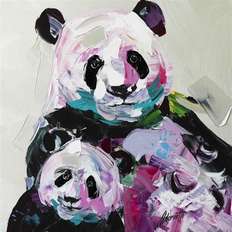 Mom Et Bb Pandas Adornetto Galerie