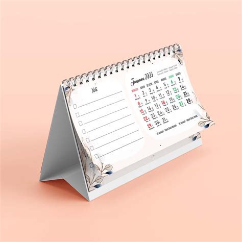 Jual Artomaringi Kalender Mini 2024 Kalender Meja Custom Kalender