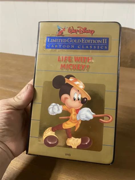 Life With Mickey Walt Disney Cartoon Classics Limited Gold Edition Ii