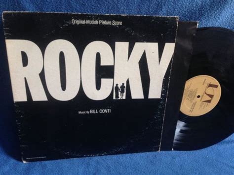 Vintage Rocky Original Motion Picture Soundtrack Vinyl Lp Record