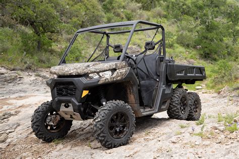 The 2020 Can Am Defender Hd10 6x6 Is Pretty Amazing Dirt Trax Online