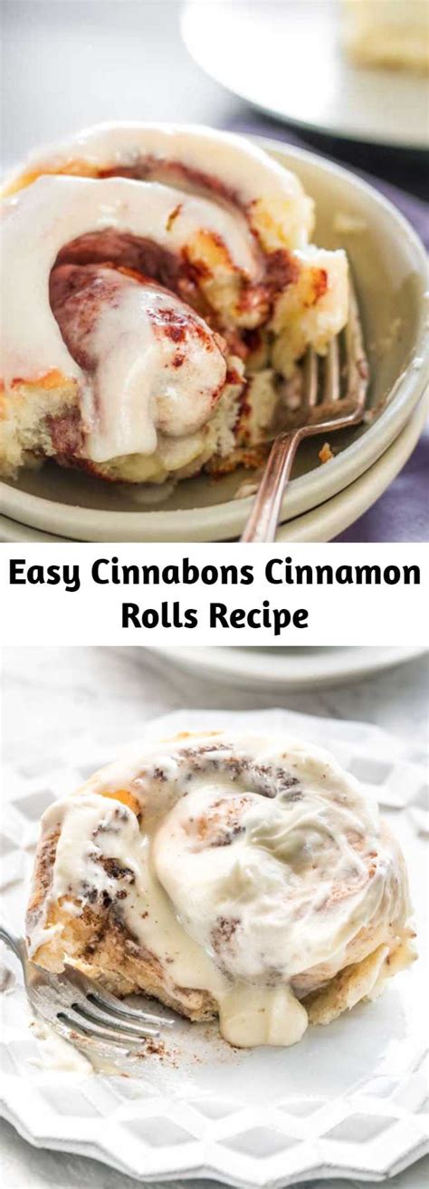 Easy Cinnabons Cinnamon Rolls Recipe Mom Secret Ingrediets