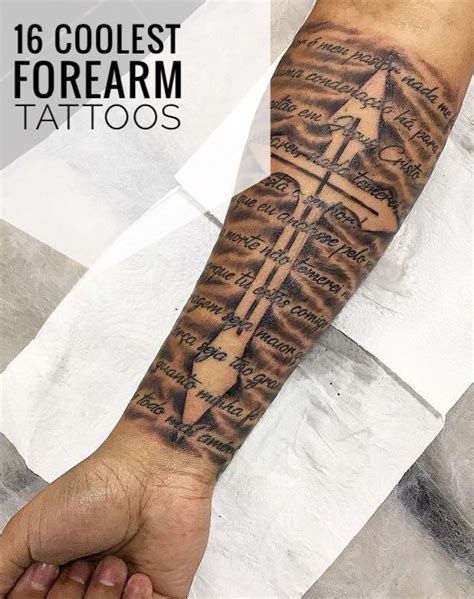 Cool Inner Forearm Tattoos
