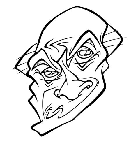 Picasso Style Head Black And White By Perkylips On Deviantart