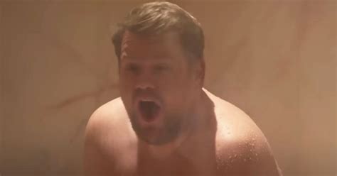 james corden strips completely nude as he becomes the kardashians assistant for the day