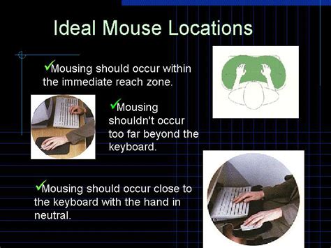 Ideal Mouse Locations