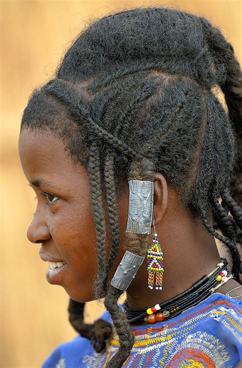 Africa Portrait Of A Fulanipeul Woman Burkina Faso © Sergio