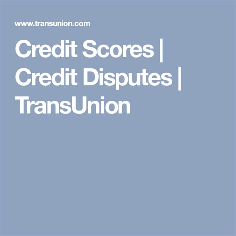 See what is on your credit report. Credit Scores | Credit Disputes | TransUnion in 2020 | Credit dispute, Credit score, Financial ...