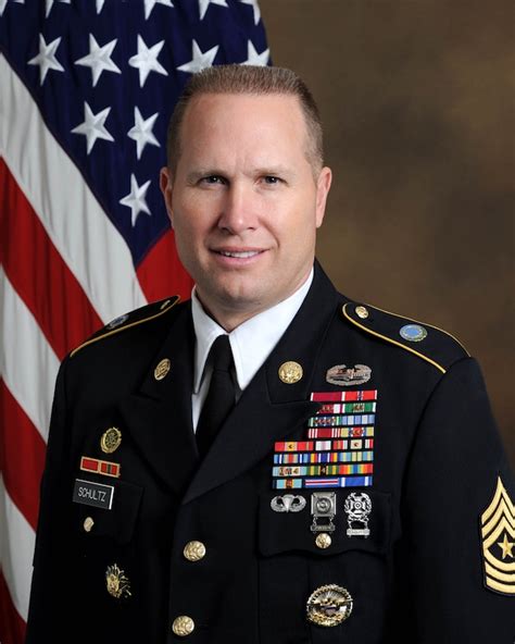 Sergeant Major Mike Schultz > U.S. DEPARTMENT OF DEFENSE ...