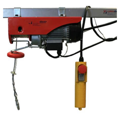 Electric Wire Hoist 200kg 240volt X 18mtr Hol Safety Lifting