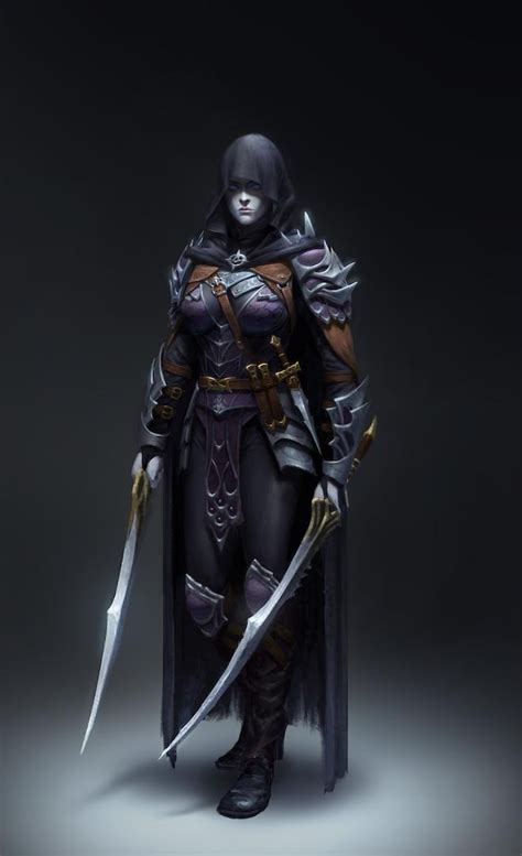 Dandd Ideas Rogues And Assassins In 2020 Fantasy Women Warrior