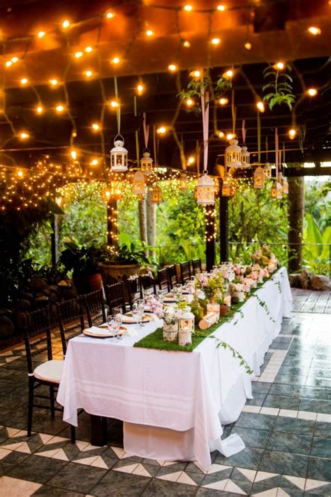 The entire event reflected simple elegance, but simple is not always inexpensive! Elegant Tropical Wedding at Hacienda Siesta Alegre ...