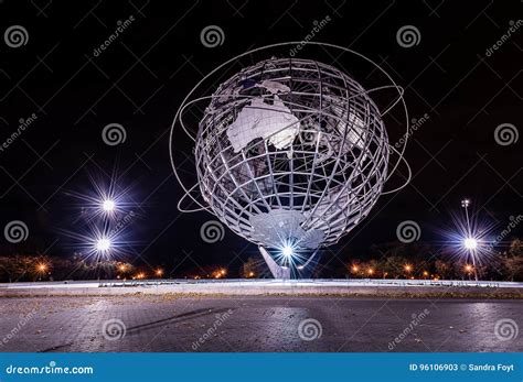Unisphere Worlds Fair Queens New York Editorial Stock Photo