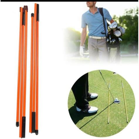 Jual Stick Alat Latih Latihan Ayun Arah Alignment Rod Golf Swing