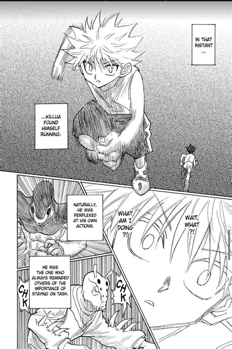 Gon Transformation Manga Panel Gon Freecss Transformation Epic Moment