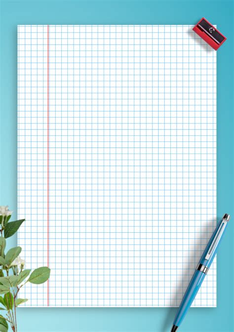 Download Printable Lined Paper Template Narrow Ruled 635mm Blue Pdf