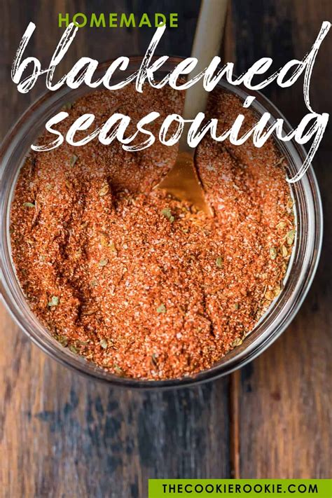 This Homemade Blackened Seasoning Recipe Is Savory And Spicy At The Same Time Season Any