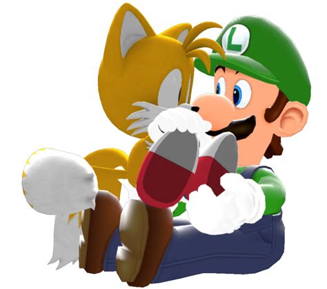 Classic Tails And Modern Luigi By Icelucario20xx On Deviantart