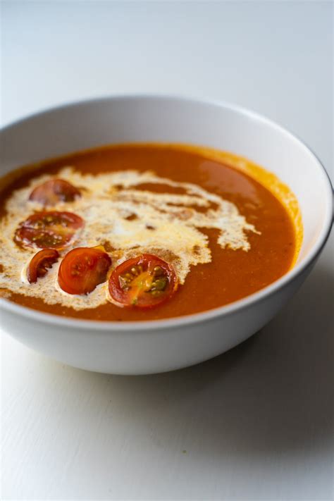 Easy Roasted Tomato Soup Recipe Simple Cooking Recipes