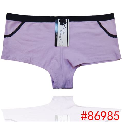 promotion lady panties pocket lady boxer short cotton women temperament interest underwear thong