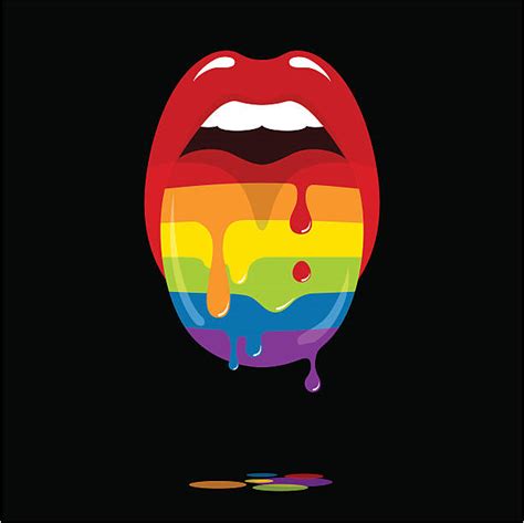 10 lesbian tongue kiss photos taleaux et images libre de droits istock