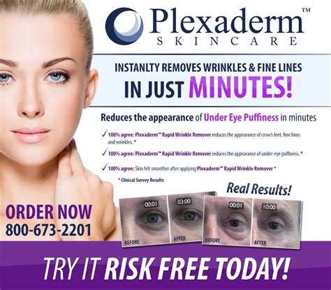 Plexaderm Instantly Remove Wrinkles And Fine Lines In Minutes