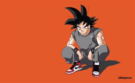 Goku X Nike By Majinnn Dakztji By Gokulover69 On Deviantart