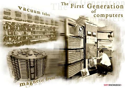 First Generation Of Computer History History And Generation
