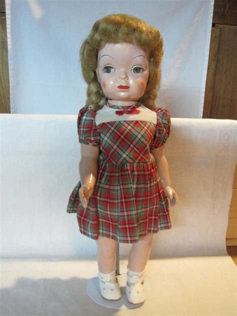 Vintage Freydberg Mary Jane Doll Hard Plastic 1953 1954 Original Outfit 1997140906
