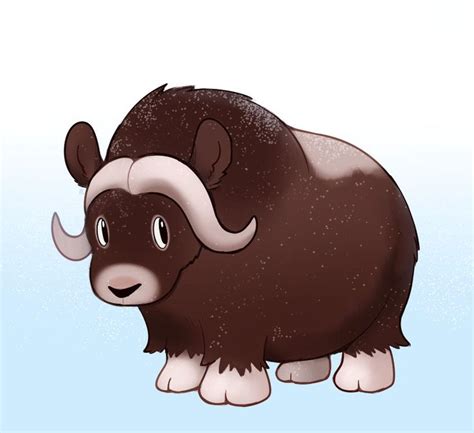 Musk Ox By Happycrumble On Deviantart In 2021 Musk Ox Animal