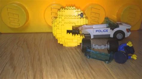 Lego Pixel Polices Pacman Hd Youtube