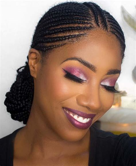 This is surely classy, and you will have no trouble appreciating this hairstyle on your hair. 23 Beautiful Braided Updos for Black Hair - crazyforus