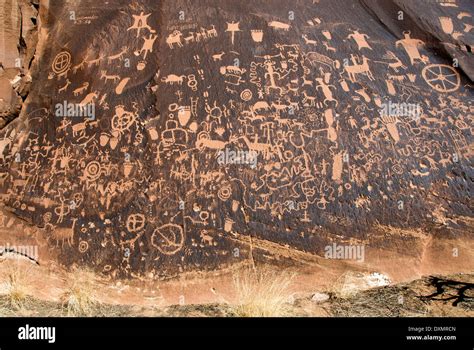 Petroglyphs At Newspaper Rock State Historic Site Indian Creek
