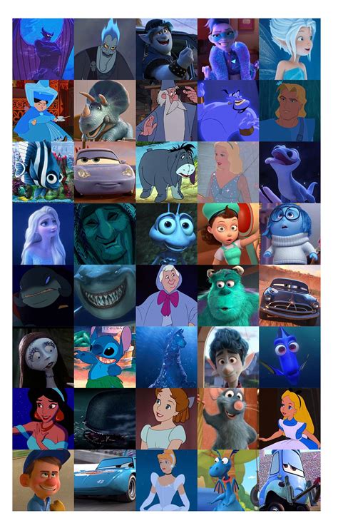 Top 143 Blue Cartoon Characters Disney