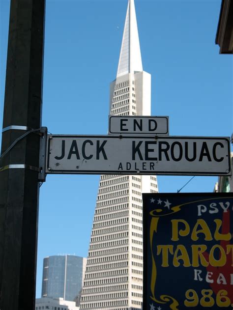 Jack Kerouac Street North Beach San Francisco Californiahung Out