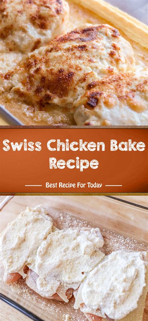 These chicken thighs are, quite literally, bursting with flavor with each bite you take. Swiss Chicken Bake Recipe in 2020 | Baked chicken recipes ...