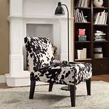 Nailhead trim, a modern shaped wing back and slim arms plus tapered legs complete the look of this accent chair. Have a Cow Print Chair for Interior with Sweet Milky ...
