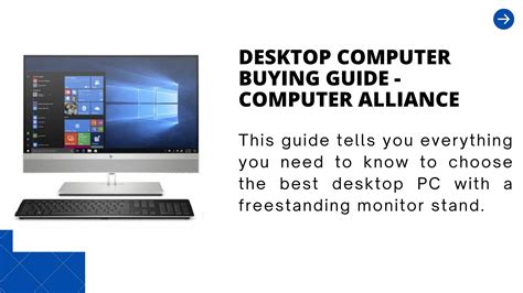 Desktop Computer Buying Guide Computer Alliance Computer Alliance