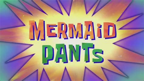 Spongebob And Patricks Mermaid Man And Barnacle Boy Song