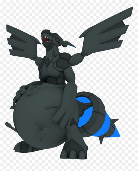 Pokémon that appear in the background differ depending on the version. The Last Guess - Pokemon Zekrom Vore, HD Png Download - vhv