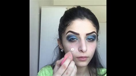 Mermaid Smoky Makeup Tutorial By Esraa Rashdan Youtube